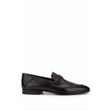 VALENTINO Erkek Hakiki Deri Kahverengi Loafer Ayakkabı 667 20090 ERK AYK Y23 BROWN