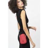 Valentino Orlandi VLT042 Monogram Kırmızı Kadın Çapraz Askılı Çanta
