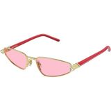 Valentino VG0035S 002 Gold Light Pink Cat Eye Vlogo Gunes Gozlugu - Altın