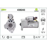 Valeo 438243 - Marş Motoru Vag - Siyah