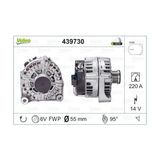 Valeo 439730 Alternatör Sarj Dinamosu Bmw F10 N47 N56 12318507625