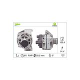 VALEO 446751 Şarj Dinamosu Alternatör Fiat 1.3 Mjet Linea Doblo Fiorino 105 Amper