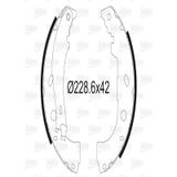 Valeo 562646 Arka Fren Balatası