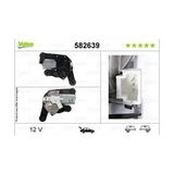 VALEO 582639 Silecek Motoru Arka Citroen C3 10.2009 09.2016 Silecek Motoru Binek