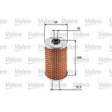 Valeo 586585 Yağ Filtresi Mercedes M102 190 W201 W123 S123 C123 W460 W461 W463 102.180.01.09