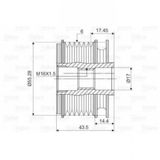 Valeo 588004 Alternatör Kasnağı