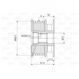 Valeo 588034 Alternatör Kasnağı