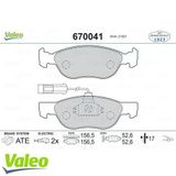 Valeo 670041 Ön Balata