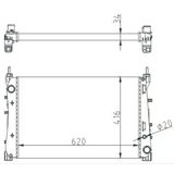 Valeo 733109 Radyatör Fıat Lınea 1.3 D 2007 51785217