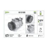 Valeo 813195 Klima Kompresöru W203 00-07 CL203 02-08 C209 02-09 A209 03-10 W211 02-08 W163 99-03 Vito W639 03- 0002309111