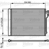 VALEO 814192 Klima Radyatörü Bmw 5 F10-F11-F18 5.20I 10-