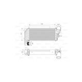 VALEO-818604 TURBO RADYATÖRÜ FORD C-MAX II, TRANSİT CONNECT, FO