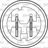 Valeo 850798 Elektrikli Ön Sol Megane III 1.4 1.5 1.6 2.0 Cam Mekanizması