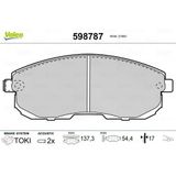 Valeo 9001131 Ön Balata Nissan Juke 10 350 Z 03 Maxima Qx 88 99 2.0I Pulsar 14 Suzuki Sx4 06 Fte Kırmızı Kutu D1060-1Fe0a
