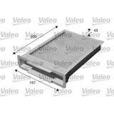 Valeo Almparca Polen Filtresi Peugeot P107 05- Citroen C1 05- Toyota Aygo 05-