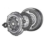 VALEO DMF VOLANT+DEBRIYAJ SETI+RULMAN AUDI A3 2.0 TDI SEAT LEON II VW CADDY III FL CADDY IV GOLF V