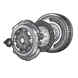 VALEO DMF VOLANT+DEBRIYAJ SETI+RULMAN VOLANT+DEBRIYAJ SETI+RULMAN KOMPLE Z19DT VECTRA C ASTRA H ZA