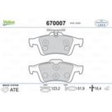Valeo Fren Balatası Arka Wva 25212 C-Max 07-10 C-Max Iı 12-16 Focus Iı 04-12 Focus Iıı 12-17 Kuga Iı 14-19 Tournoe Connect 13>
