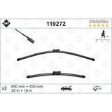 Valeo Hnrlishp Silecek Süpürgesi Ön Üstten Basmali Golf7-A3-Passat 2012 650 x 450 mm