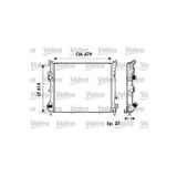 Valeo Motor Radyator Clıo Iı Thalıa 1,5dcı 09> Mekanık Klımalı (479X414X27)