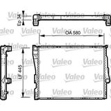 Valeo MOTOR SU RADYATORU BMW M52 M54 M57 E46 Z4 E85 MANUEL SANZIMAN 17119071519