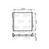 Valeo Motor Su Radyatoru Bmw M57N E53