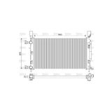 VALEO MOTOR SU RADYATORU MERCEDES CITAN OM607 W415 12 . RENAULT KANGOO 1.5 dCi 1.6 16V 09