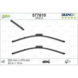 Valeo Muratech Silecek Tk. Aerotwin 550MM 475MM Muz Tipi Renault Symbol Iii 14- Dacia Sandero Ii 12- Logan Ii 12- Duster 10- - Siyah