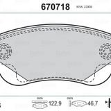 VALEO ON FREN BALATASI C1 1,0,1,4 HDI (06 / 05 ) P,107 1,0,1,4HDI (06 / 05 )