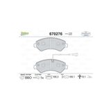 Valeo On Fren Balatası Ducato Iıı Boxer Iıı Jumper Iıı 2.2Hdı 3.0Hdı 16Q / 20Q 06> Karsan Jest 14>