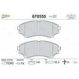 Valeo On Fren Balatası Mazda 4 4 B 2500 Ranger 02>06 2.5td / 3.0td 06>12