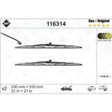 Valeo ÖN SİLECEK SÜPÜRGESİ TAKIM PASSAT VOLVO S70 570 TRANSPORTER T4 530 530 MM 701998001 1392219 31276592