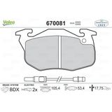 Valeo R9 R11 R19 Clio Exp P106 P206 Ön Balata