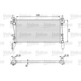Valeo Radyatör Peugeot Bıpper-Cıtroen Nemo-Fıat Fıorıno 1.3-1.4 Hdı 08