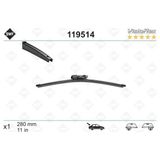 Valeo Semeglbl Silecek Süpürgesi Arka Golf6-Golf7-Polo-Fabia 280 mm - Siyah