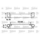 Valeo Turbo Raturbo Radyatoru Bmw E39 M47 M57