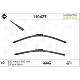 Valeo x Silecek 60 40CM X2 Flatblade-Muz Tipi Bmw 3 Seri E92 Nissan Qashqai 2007-2013 Swf 119427 13