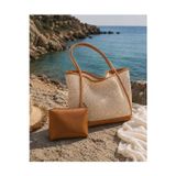 Valeria Bag Summer Time Plaj Çantası + Değerli Eşya Çantası