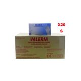 Valerıa Valeria Pudralı Muayene Eldiveni S Beden 100Lü 20 Paket