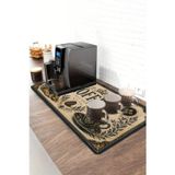 Valerine Life Barista Kahve Barı Matı 40X90cm Espresso Makinesi Çaycı Altlığı Aslanlı Cafe