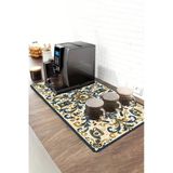 Valerine Life Barista Kahve Barı Matı 40X90cm Espresso Makinesi Çaycı Altlığı Coffee Majolica