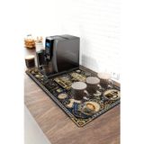 Valerine Life Barista Kahve Barı Matı 40X90cm Espresso Makinesi Çaycı Altlığı Gece Espresso
