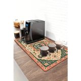 Valerine Life Barista Kahve Barı Matı 40X90cm Espresso Makinesi Çaycı Altlığı Kahve Mandalası