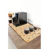 Valerine Life Barista Kahve Barı Matı 40X90cm Espresso Makinesi Çaycı Altlığı Martı Esintisi