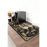 Valerine Life Barista Kahve Barı Matı 40X90CM Espresso Makinesi Çaycı Altlığı Osmanlı Espresso - Siyah - 1 Adet