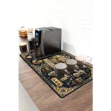 Valerine Life Barista Kahve Barı Matı 40X90cm Espresso Makinesi Çaycı Altlığı Osmanlı Espresso