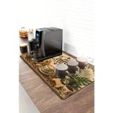 Valerine Life Barista Kahve Barı Matı 40X90cm Espresso Makinesi Çaycı Altlığı Pati Coffee