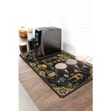 Valerine Life Barista Kahve Barı Matı 40X90cm Espresso Makinesi Çaycı Altlığı Royal Espresso