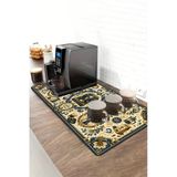 Valerine Life Barista Kahve Barı Matı 40X90cm Espresso Makinesi Çaycı Altlığı Saray Kahvesi