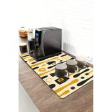 Valerine Life Barista Kahve Barı Matı 40X90cm Espresso Makinesi Çaycı Altlığı Vertical Roast